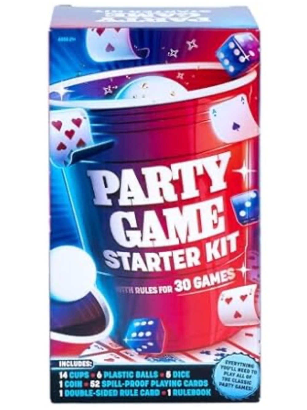 Goliath Party Game Starter Kit - Rules & Pieces for 30 Games - New in Box